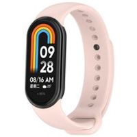 Siliconen bandje - Lichtroze - Xiaomi Smart band 8 - thumbnail