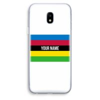 WK Wielrennen: Samsung Galaxy J3 (2017) Transparant Hoesje