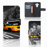 Huawei Mate 10 Pro Flip Cover New York Taxi - thumbnail