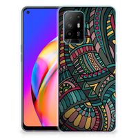 OPPO A94 5G | Reno5 Z TPU bumper Aztec - thumbnail