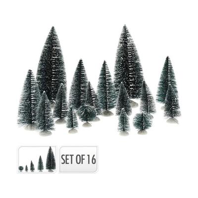 Kerstbomen set 16sts - Nampook