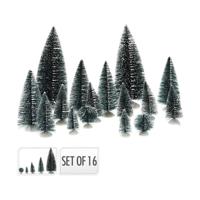 Kerstbomen set 16sts - Nampook
