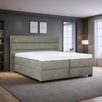 2dekans Opberg Boxspring Antislip 180 x 210 Velvet Antraciet