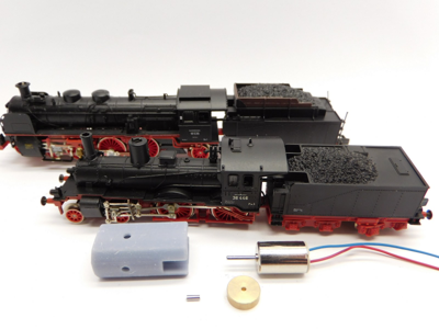 micromotor NA033F motor ombouwset voor Arnold BR 18.4 (Motor in de tender), BR 18.5 , BR36, S 3/6 (Motor in de tender), KPEV P4, SNCF 231, SNCB reeks 3649 micromotor NA033F motor ombouwset voor Arnold BR 18.4 (Motor in de tender), BR 18.5 , BR36, S 3/6 (Motor in de tender), KPEV P4, SNCF 231, SNCB reeks 3649