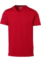 HAKRO 269 Regular Fit T-Shirt ronde hals rood, Effen - thumbnail