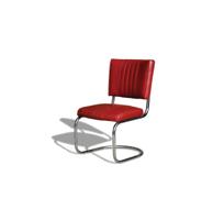 Retro Diner Stoel CO-28 Ruby by Bel Air