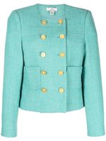 We Are Kindred veste Winona croisée en tweed - Vert