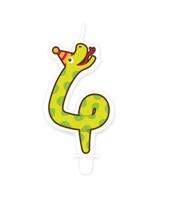 Jungle candle 4 snake