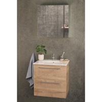 Spiegelkast Differnz Basic 2-Deurs 60 x 61,8 x 15 cm Differnz Spiegelkast Differnz Basic 2-Deurs 60 x 61,8 x 15 cm Differnz
