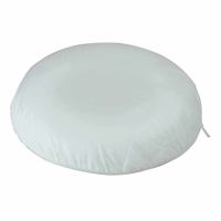 Drukontlastings- ring kussen | Traagschuim | Buitendiameter: 42 cm | Diameter opening: 8 cm | Donutkussen | Wasbare hoes