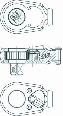 HAZET ratelwiel repair set f.863s