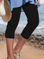 Cotton Casual Vacation Leggings