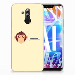 Huawei Mate 20 Lite Telefoonhoesje met Naam Monkey