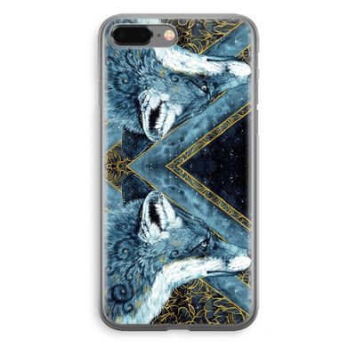 Golden Fox: iPhone 8 Plus Transparant Hoesje