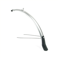 Batavus Voorspatbord snello 28" x 51 mm - zilver