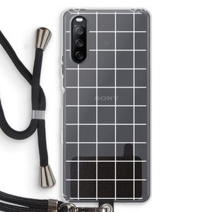 Rooster 2: Sony Sony Xperia 10 III Transparant Hoesje met koord