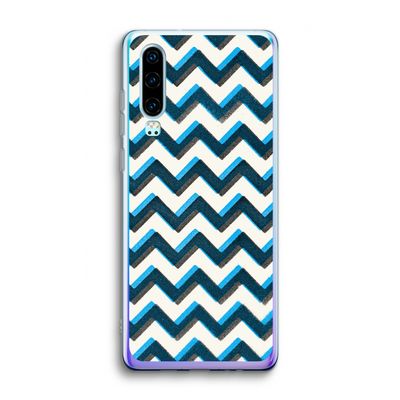 Onderbroken lijn: Huawei P30 Transparant Hoesje