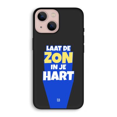 Laat de zon in je hart: iPhone 13 mini Biologisch afbreekbaar hoesje