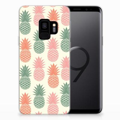 Samsung Galaxy S9 | Siliconen Case | Ananas