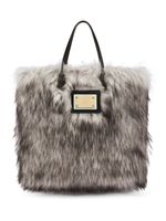 Dolce & Gabbana sac cabas en fourrure artificielle - Tons neutres - thumbnail