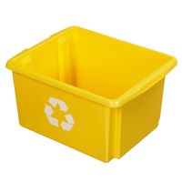Sunware opslagbox kunststof 32 liter geel 45 x 36 x 24 cm