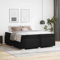 Bedframe Zwart 180 x 200 cm Kunstleer