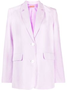 Kitri blazer Brea à simple boutonnage - Violet