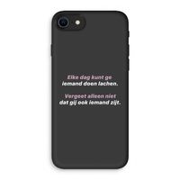 gij zijt ook iemand: iPhone SE 2020 Biologisch afbreekbaar hoesje