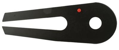 Hebie Kettingscherm 16/18 pvc 351 zwart