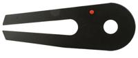 Hebie Kettingscherm 16/18 pvc 351 zwart