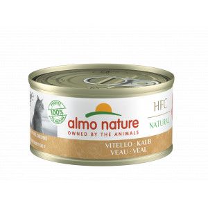 Almo Nature HFC Natural met kalf natvoer kat (70 g) 24 x 70 g