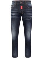 Philipp Plein jean à coupe skinny - Bleu