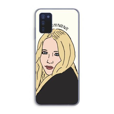 Mary Kate: Samsung Galaxy A03s Transparant Hoesje