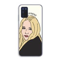 Mary Kate: Samsung Galaxy A03s Transparant Hoesje