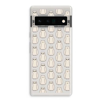 Uilen: Google Pixel 6 Pro Transparant Hoesje