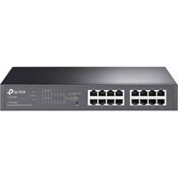 TP-LINK TL-SG1016PE Netwerk switch 16 poorten PoE-functie TP-LINK TL-SG1016PE Netwerk switch 16 poorten PoE-functie