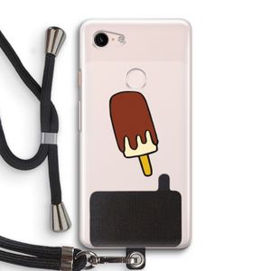 Frisco: Pixel 3 Transparant Hoesje met koord