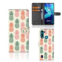 Motorola G8 Power Lite | Book Cover | Ananas
