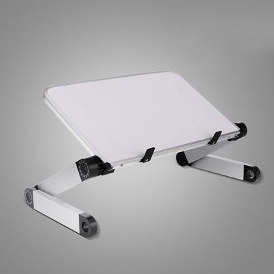 Universele 360 graden afstelling vouwen aluminiumlegering laptop standaard (wit)