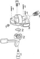 SRAM duimversteller "x-3" shift lever "x-3" 7-sp