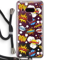 Pow Smack: HTC U12+ Transparant Hoesje met koord