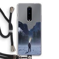 Wanderlust: OnePlus 8 Transparant Hoesje met koord