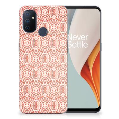 OnePlus Nord N100 | TPU bumper | Pattern Orange
