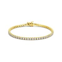 14k Gouden Tennisarmband 4.00ct Lab Grown Diamant - 17,5 cm, 3 mm
