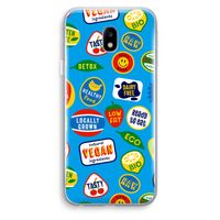 Fruitsticker: Samsung Galaxy J3 (2017) Transparant Hoesje