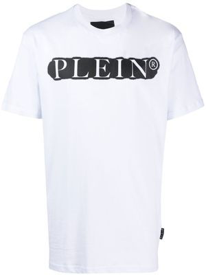 Philipp Plein t-shirt à logo imprimé - Blanc
