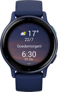 Garmin Vivoactive 5 3,05 cm (1.2") AMOLED Digitaal 390 x 390 Pixels Touchscreen Blauw Wifi GPS