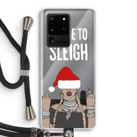 Came To Sleigh: Samsung Galaxy S20 Ultra Transparant Hoesje met koord
