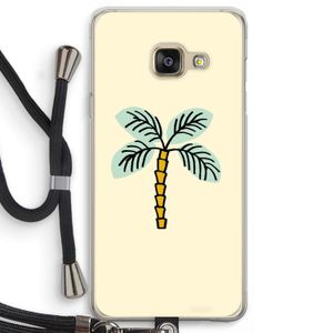 Palmboom: Samsung Galaxy A3 (2016) Transparant Hoesje met koord