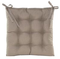 Gewatteerd Stoelkussen Buiten Taupe 38 x 38 cm Anna's Collection - Annas collection